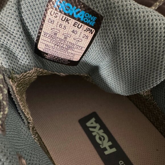 HOKA ONE ONE Anacapa Low GTX Gore-Tex Hiking Shoes 8 B Women's 1119373 TMRC - Picture 7 of 7